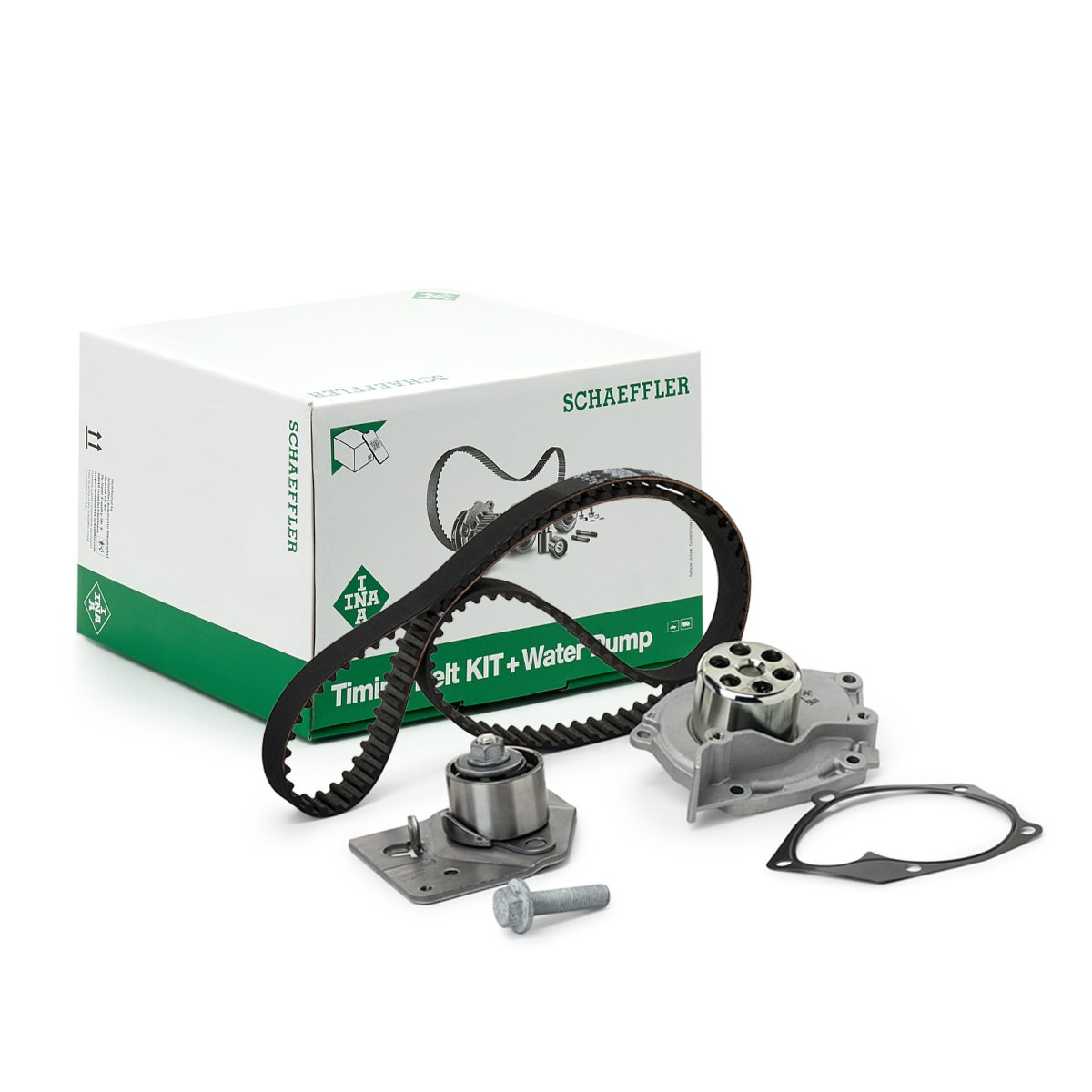 Distributieriem set + waterpomp INA 530 0196 30 INA 530 0196 30: Distributieriem kit met waterpomp Nissan PRIMASTAR 2024