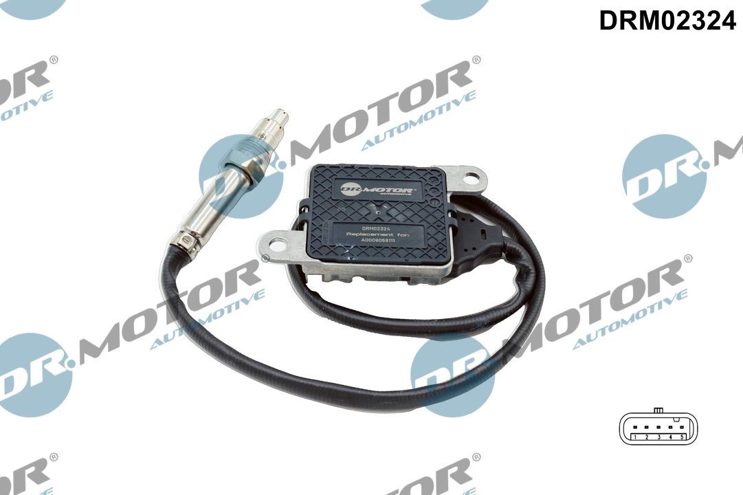 NOx-devējs, NOx-katalizators DR.MOTOR AUTOMOTIVE DRM02324 DR.MOTOR AUTOMOTIVE DRM02324 Lambda zonde Mercedes-Benz A Klase 2022