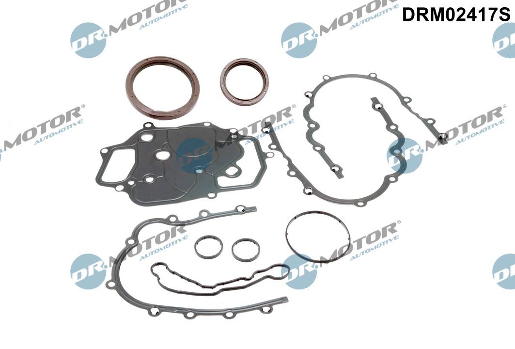 DR.MOTOR AUTOMOTIVE Pakningssæt, krumtaphus DRM02417S DR.MOTOR AUTOMOTIVE DRM02417S Pakningssæt krumtaphus Audi A8 originale