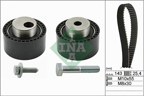 INA Distributieriem set 530 0368 10 INA 530 0368 10 Distributieriem RENAULT DUSTER originele