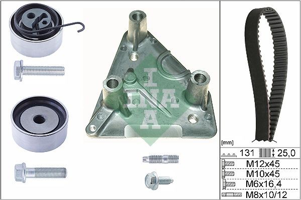 INA Jogo de correias dentadas 530 0492 10 INA 530 0492 10 originais Correia dentada Astra G Caravan custo