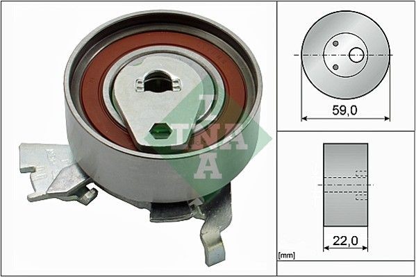 INA Timing belt tensioner pulley 531 0273 30 INA 531 0273 30 genuine Agile timing belt tensioner pulley price