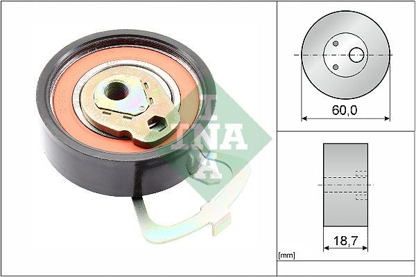 INA Rullo tenditore, cinghia dentata 531 0339 10 INA 531 0339 10 Rullo tenditore, cinghia dentata VW GOL G3 prezzo