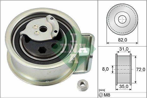 INA Rolo tensor, correia dentada 531 0396 20 531 0396 20 Rolo tensor, correia dentada AUDI A4 INA