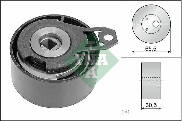 INA Rullo tenditore, cinghia dentata 531 0408 30 531 0408 30 Rullo tenditore, cinghia dentata INA RENAULT Symbol costo