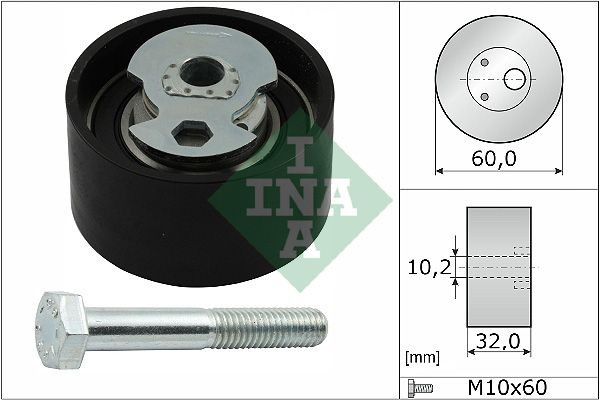 INA Timing belt tensioner pulley 531 0504 10 INA 531 0504 10 Transit Mk3 Van (VE64) timing belt tensioner pulley cost