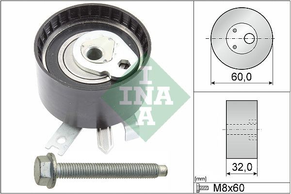 INA Timing belt tensioner pulley 531 0547 10 INA 531 0547 10 genuine VOLVO V60 timing belt tensioner pulley price