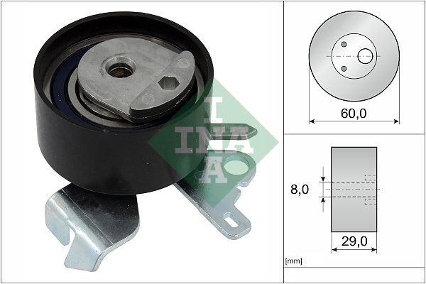 INA Rolo tensor, correia dentada 531 0755 10 531 0755 10 INA Rolo tensor, correia dentada Peugeot baratos