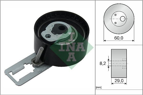 INA Spanrol, distributieriem 531 0850 10 INA 531 0850 10 originele Spanrol, tandriem VOLKSWAGEN LT prijs