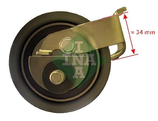 INA Geleide rol / omdraairol v-snaar 532 0133 10 532 0133 10 Geleide rol / omdraairol v-snaar TOYOTA VERSO INA