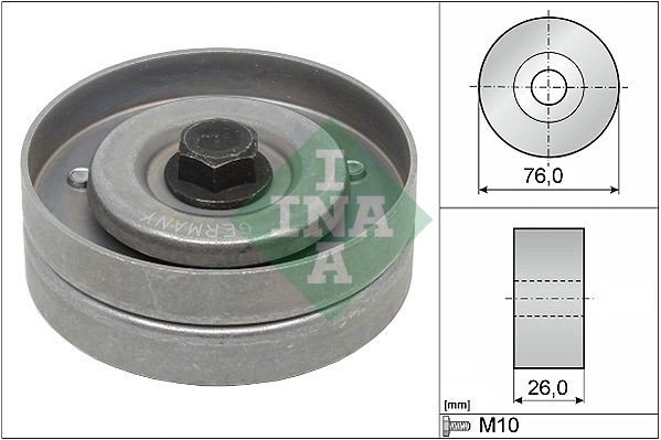 INA Τροχαλία παρέκκλισης, ιμάντας poly-V 532 0402 30 INA 532 0402 30 Τροχαλία παρέκκλισης, ιμάντας poly-V VAUXHALL Astra Mk5 (H) Hatchback (A04) 1.6 (L48) 105 PS 2009