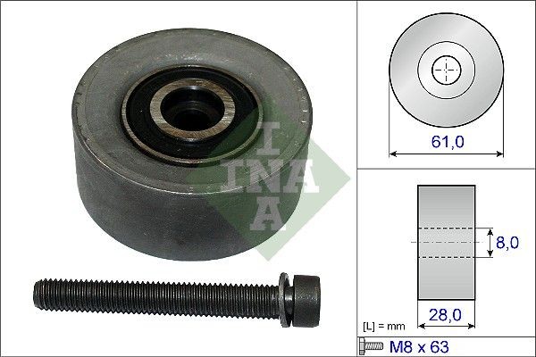 INA Seade- / juhtrull, hammasrihm 532 0472 10 INA 532 0472 10 Seade- / juhtrull, hammasrihm Alfa Romeo 159 939 originaal hind
