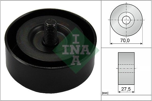 INA Parazīt- / Vadrullītis, Ķīļrievu siksna 532 0606 10 INA 532060610 Parazīt vadrullītis ķīļrievu siksna KIA Carens 3 cena