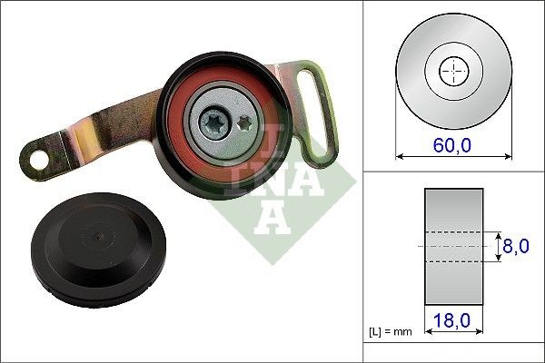 INA Tensor, correia trapezoidal estriada 533 0078 10 INA 533 0078 10 Tensor da correia Smart Roadster Cabrio a um preço acessível