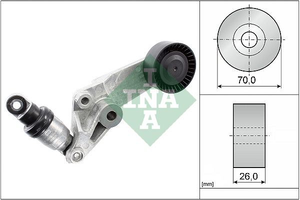 Rihmapinguti, soonrihmad INA 534 0016 10 INA 534 0016 10 Rihmapinguti soonrihmad TOYOTA COROLLA 2020