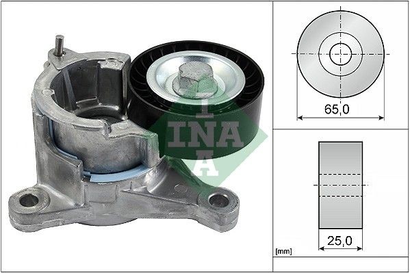 Spanner, Poly V-riem INA 534 0022 10 INA 534 0022 10 Spanner poly v riem PEUGEOT 206 1999
