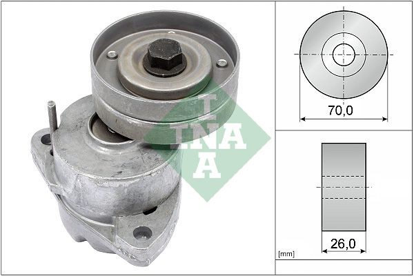 Remspännare INA 534 0118 20 INA 534 0118 20 Remsträckare OPEL OMEGA 1999