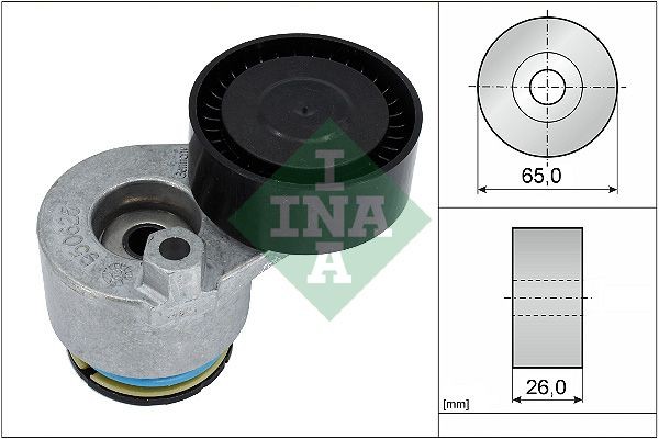 INA Tensioner Lever, v-ribbed belt 534 0141 30 534 0141 30 INA drive belt tensioner RENAULT SCÉNIC