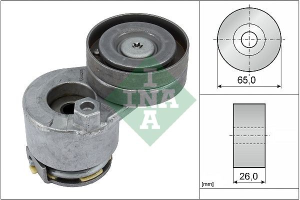 INA Βραχίονας σύσφιγξης, ιμάντας poly-V 534 0240 10 INA 534 0240 10 Βραχίονας σύσφιγξης Renault CAPTUR φθηνά