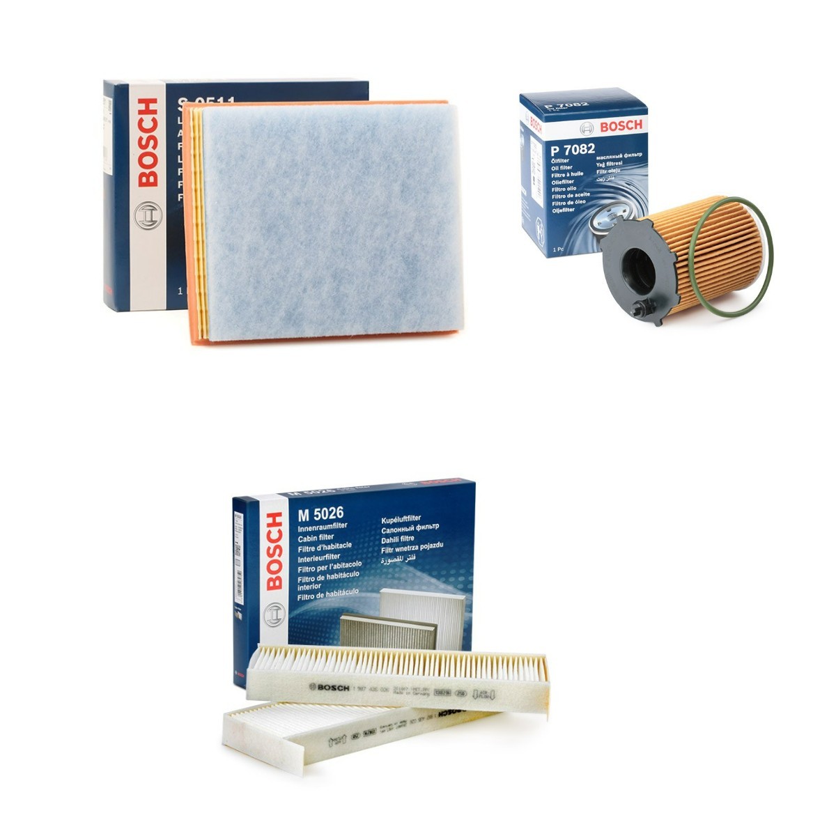 BOSCH Kit filtri BSH4055N0003 BOSCH BSH4055N0003 Kit filtri TOYOTA Crown Station Wagon (S110) originale prezzo