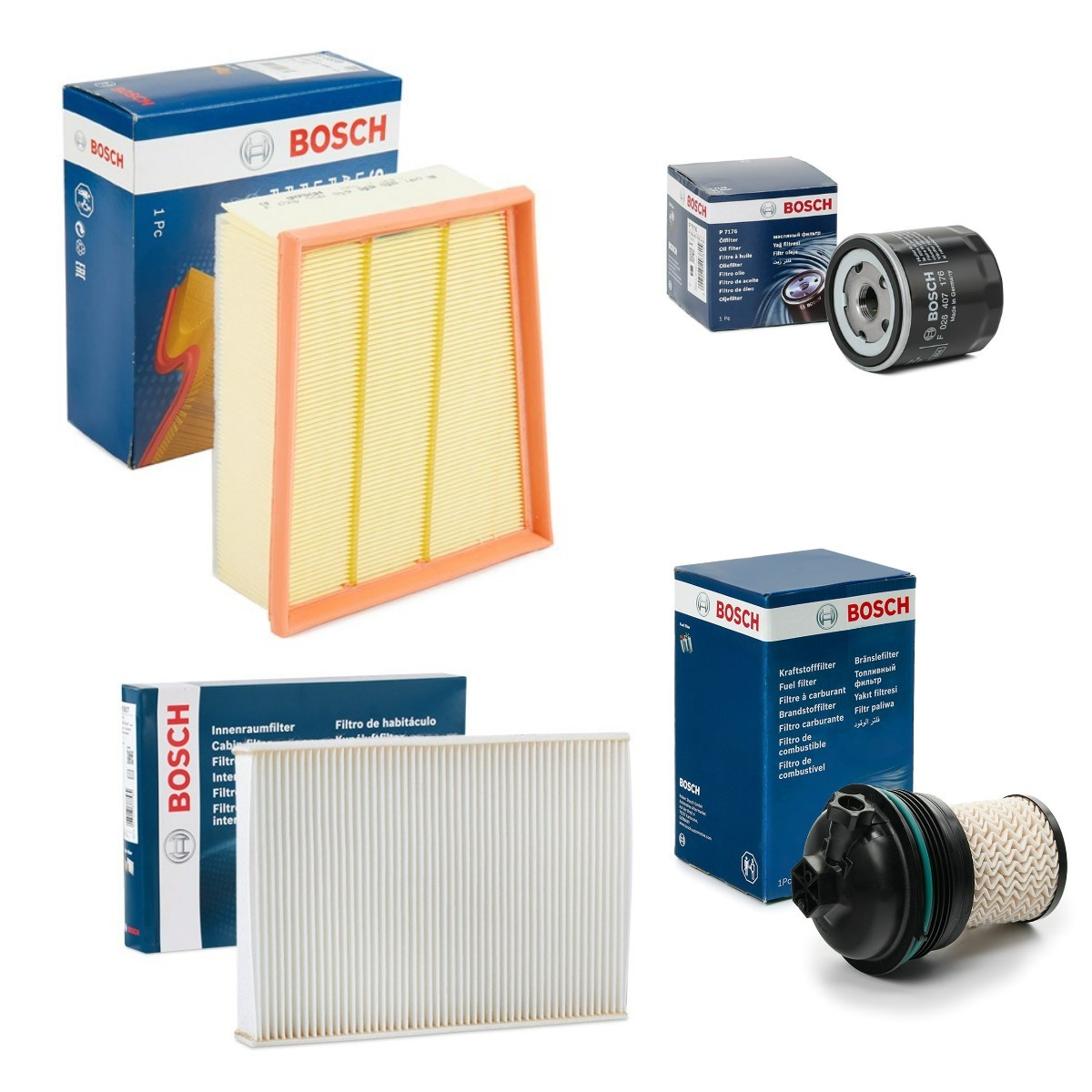BOSCH Filtrs-Komplekts BSH4055N0006 BOSCH BSH4055N0006 Filtrs-komplekts Renault Megane 4 par izdevīgu cenu