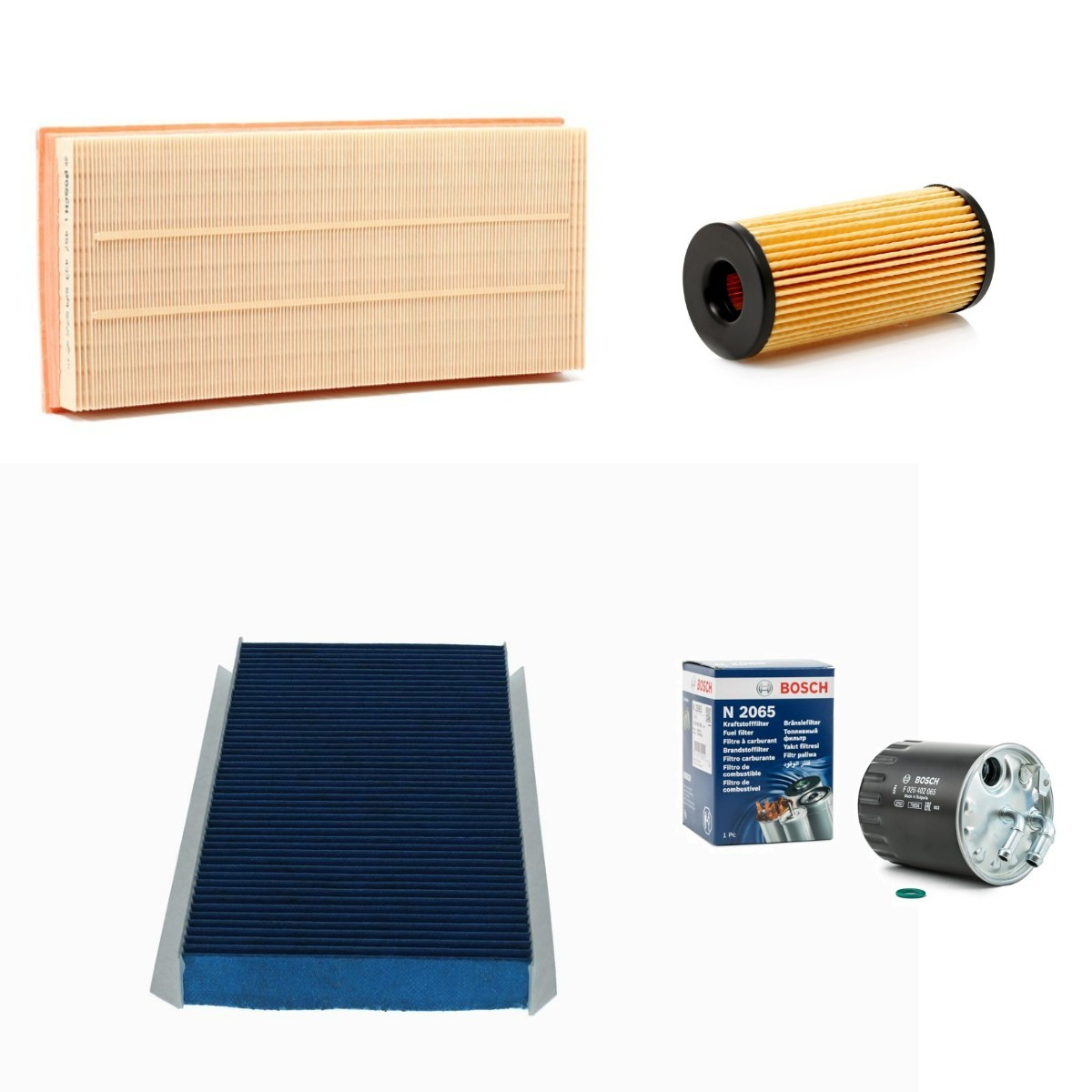 BOSCH Suodatinsarja BSH4055N0098 BOSCH BSH4055N0098 MERCEDES-BENZ B-sarja suodatinsarja