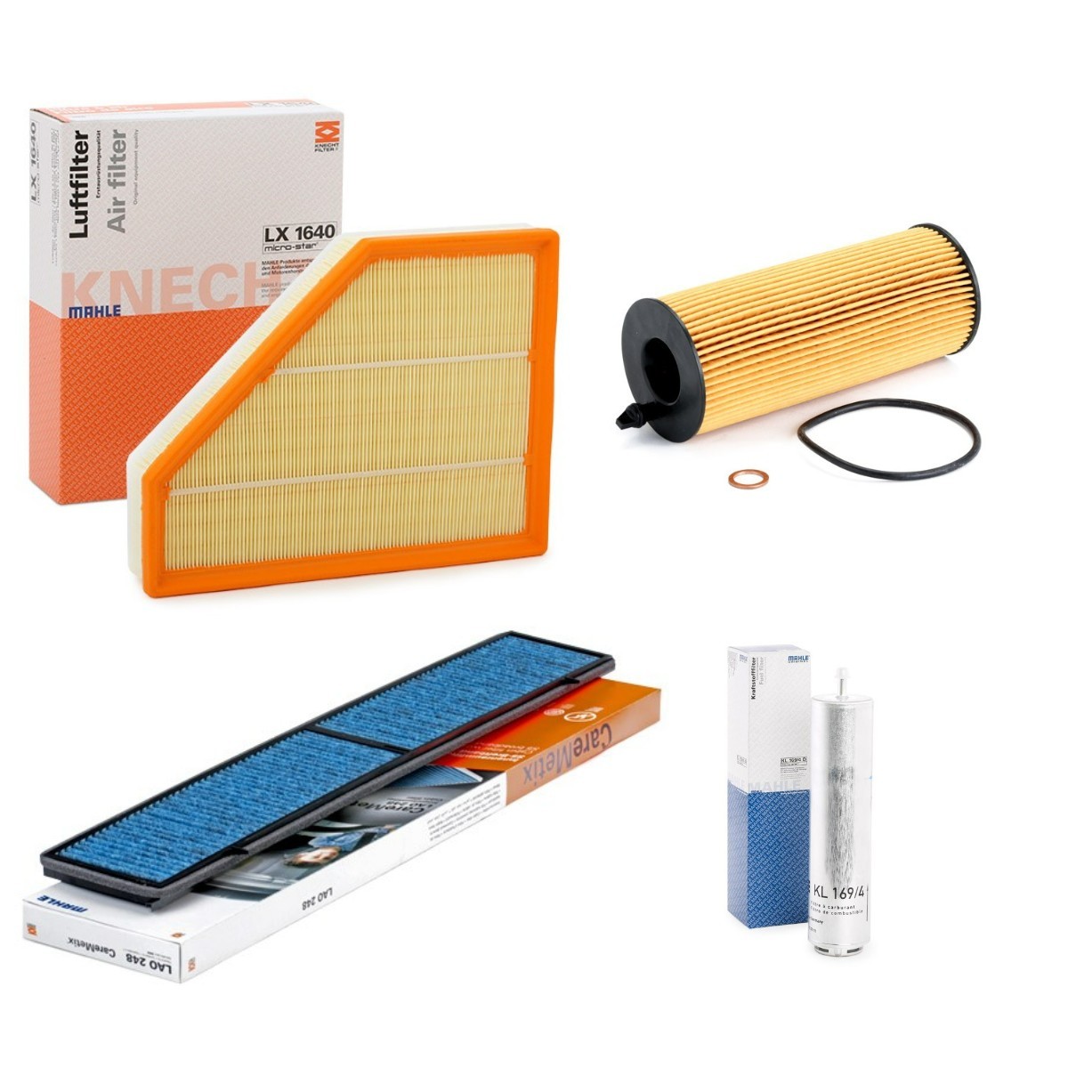 MAHLE Suodatinsarja MHL4055N0018 MAHLE MHL4055N0018 BMW E82 suodatinsarja hinta