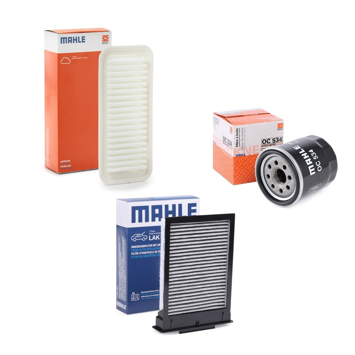 MAHLE Filter-komplekt MHL4055N0049 MAHLE MHL4055N0049 Filter-komplekt Peugeot 106 2 hind