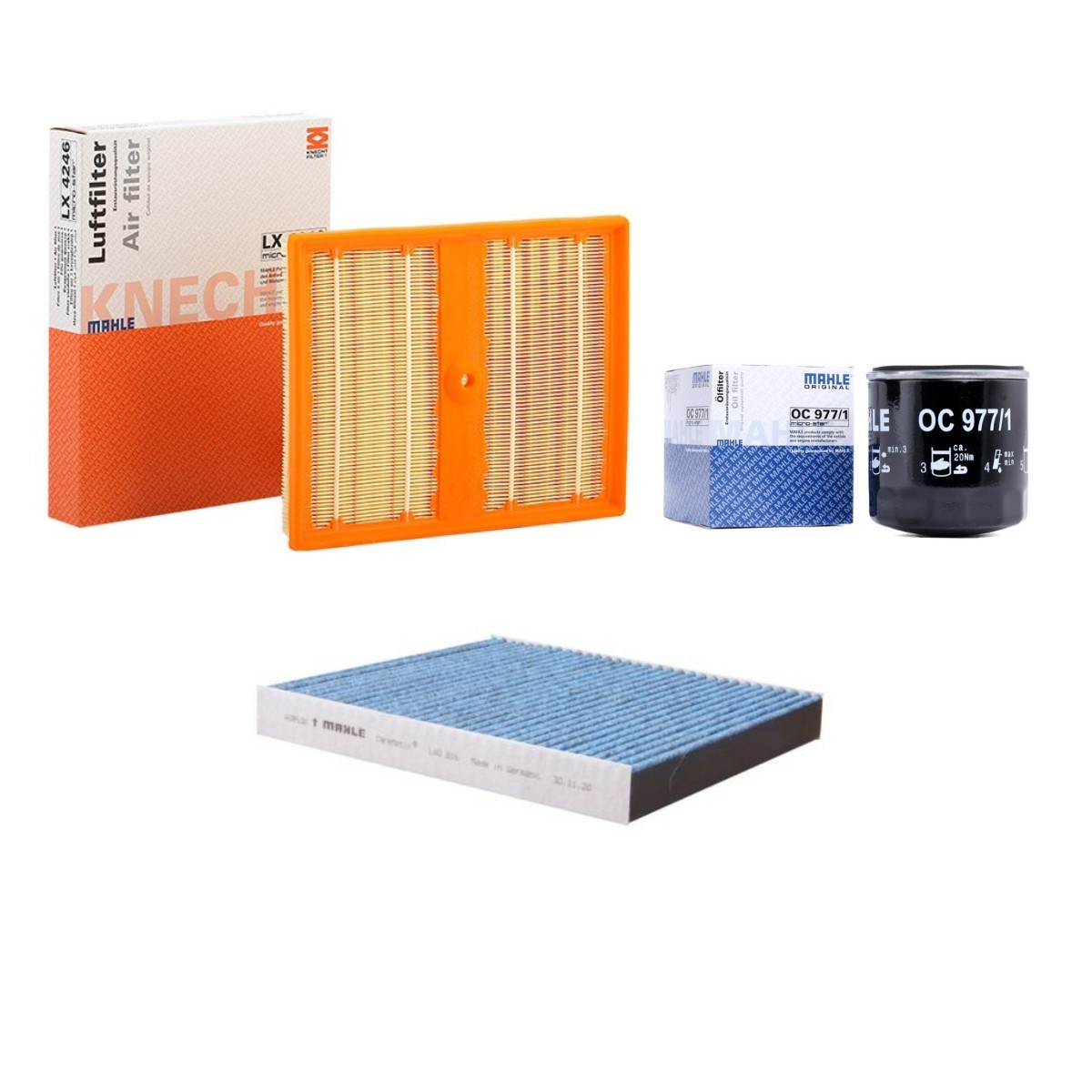 MAHLE Kit de filtres MHL4055N0055 Kit de filtres MAHLE TT MHL4055N0055 pas cher