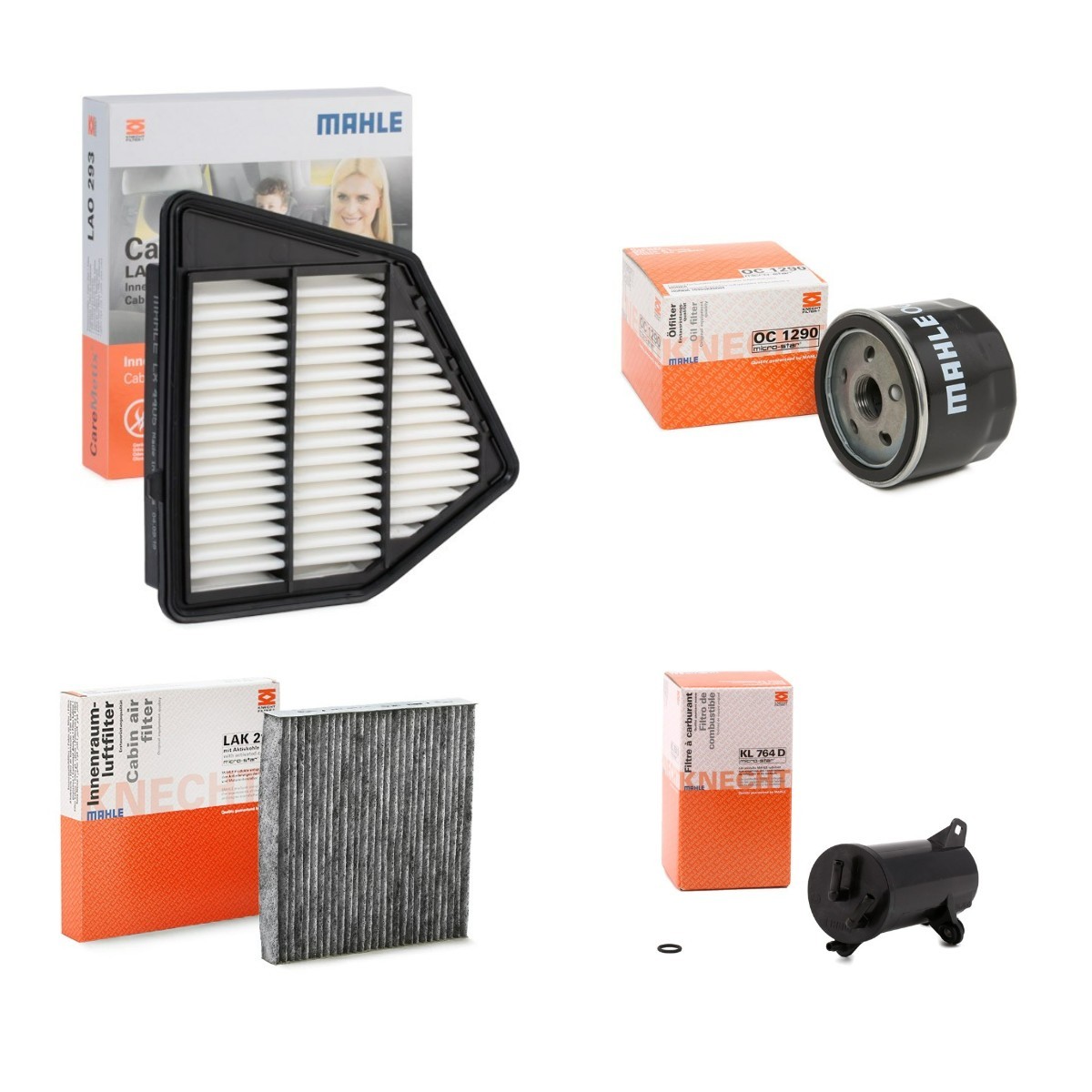 MAHLE Filtrs-Komplekts MHL4055N0060 MAHLE MHL4055N0060 Filtrs-Komplekts HONDA S2000 (AP) 2.0 Vtec (AP1) 250 ZS 2012