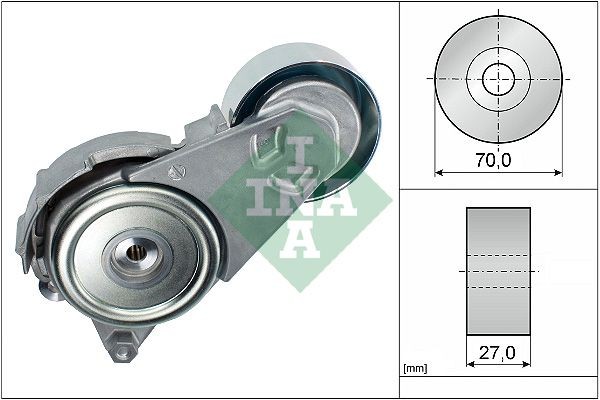 INA Braccio tenditore, Cinghia Poly-V 534 0408 10 534 0408 10 Tenditore cinghia servizi INA TOYOTA CAMRY costo