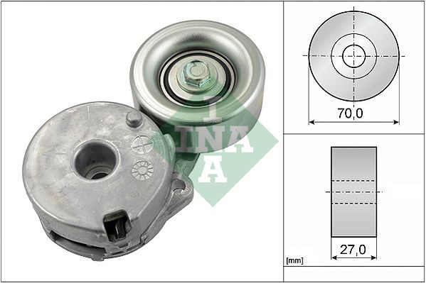 INA Spennarm, vifterem 534 0442 10 Remstrammer INA Nissan VANETTE 534 0442 10