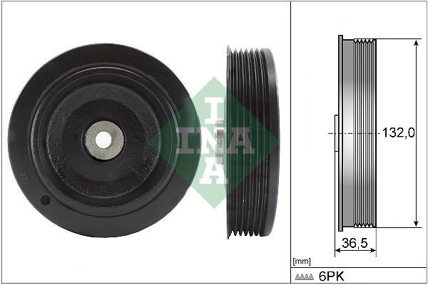 INA Remenica kľukového hriadeľa 544 0007 10 INA 544 0007 10 Remenica kľukového hriadeľa Renault Kangoo kc01 originálne cena