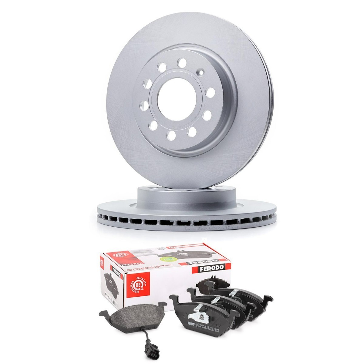 FERODO Kit de travões FRD3405N0004 preço Discos e pastilhas de travão Volkswagen 1K5 FRD3405N0004 FERODO