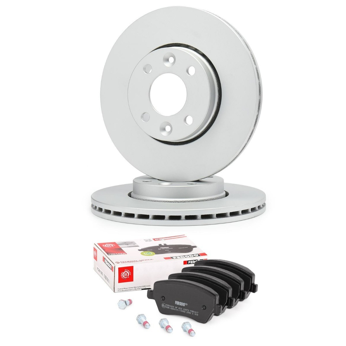 FERODO Bromssats, skivbroms FRD3405N0015 Bromssats Renault KR0/1_ FRD3405N0015 FERODO