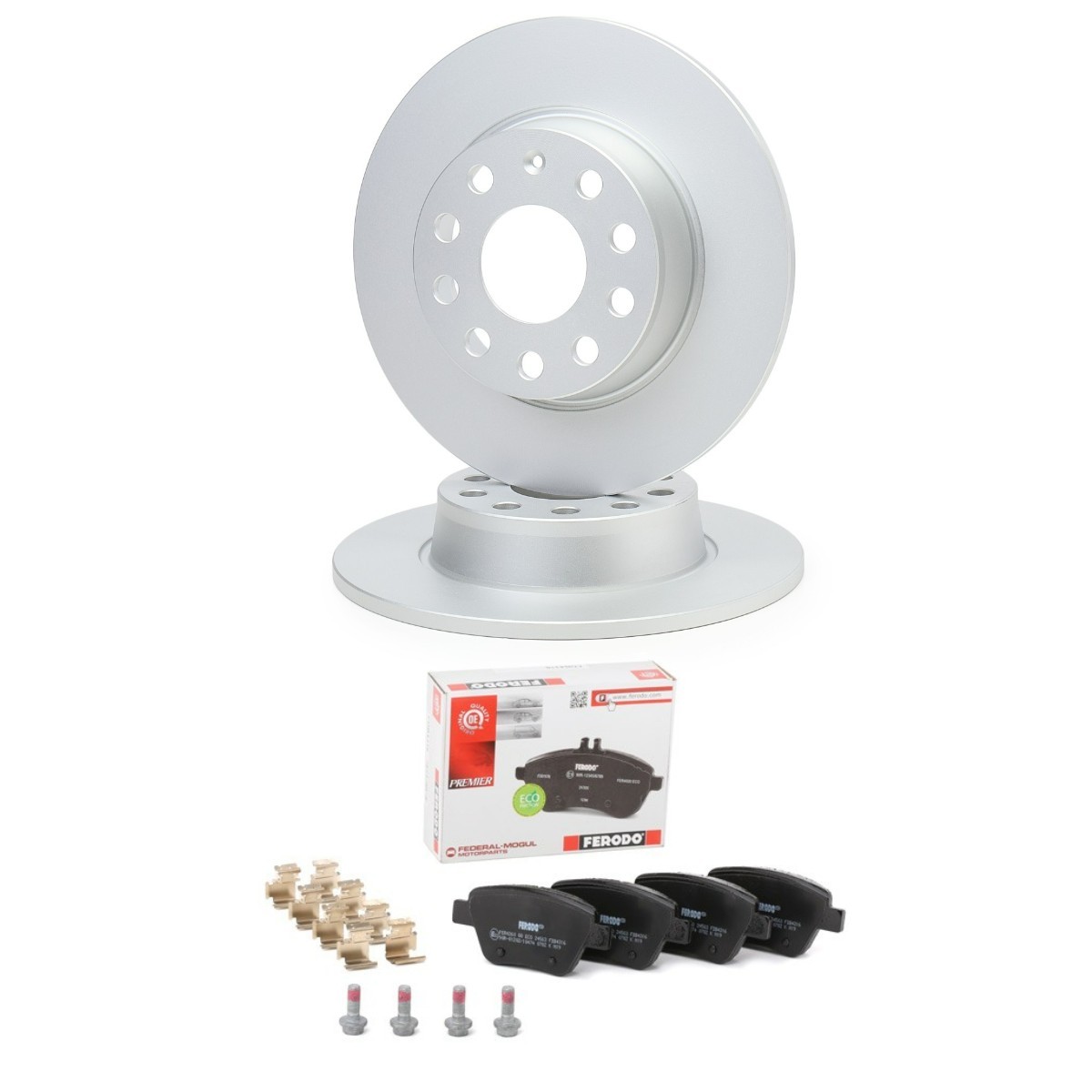 FERODO Disques et plaquettes de freins FRD3405N0016 FERODO FRD3405N0016 Plaquette et disque de frein Skoda Yeti 5l prix