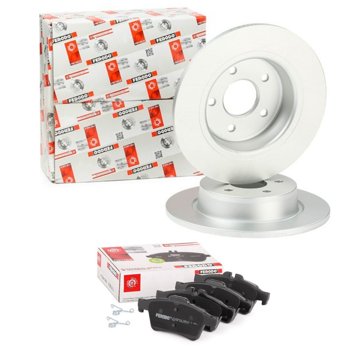 Disques et plaquettes de freins FERODO FRD3405N0024 FERODO FRD3405N0024 Kit de freins FORD KA 2019