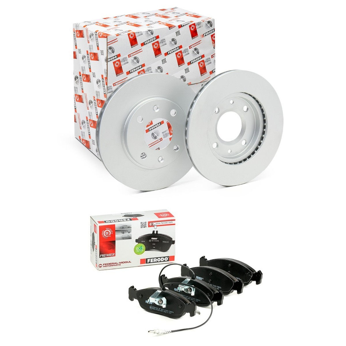 Bromssats, skivbroms FERODO FRD3405N0036 FERODO FRD3405N0036 Bromsbelägg och bromsskivor CITROËN XSARA 2016