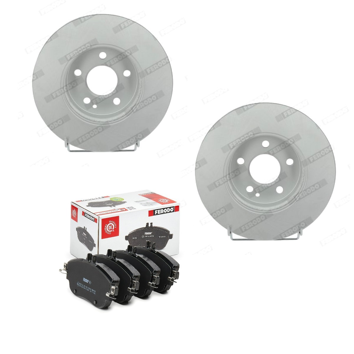 FERODO Bremseskiver og -klosser FRD3405N0056 Bremsekit Mercedes-Benz W176 FRD3405N0056 FERODO
