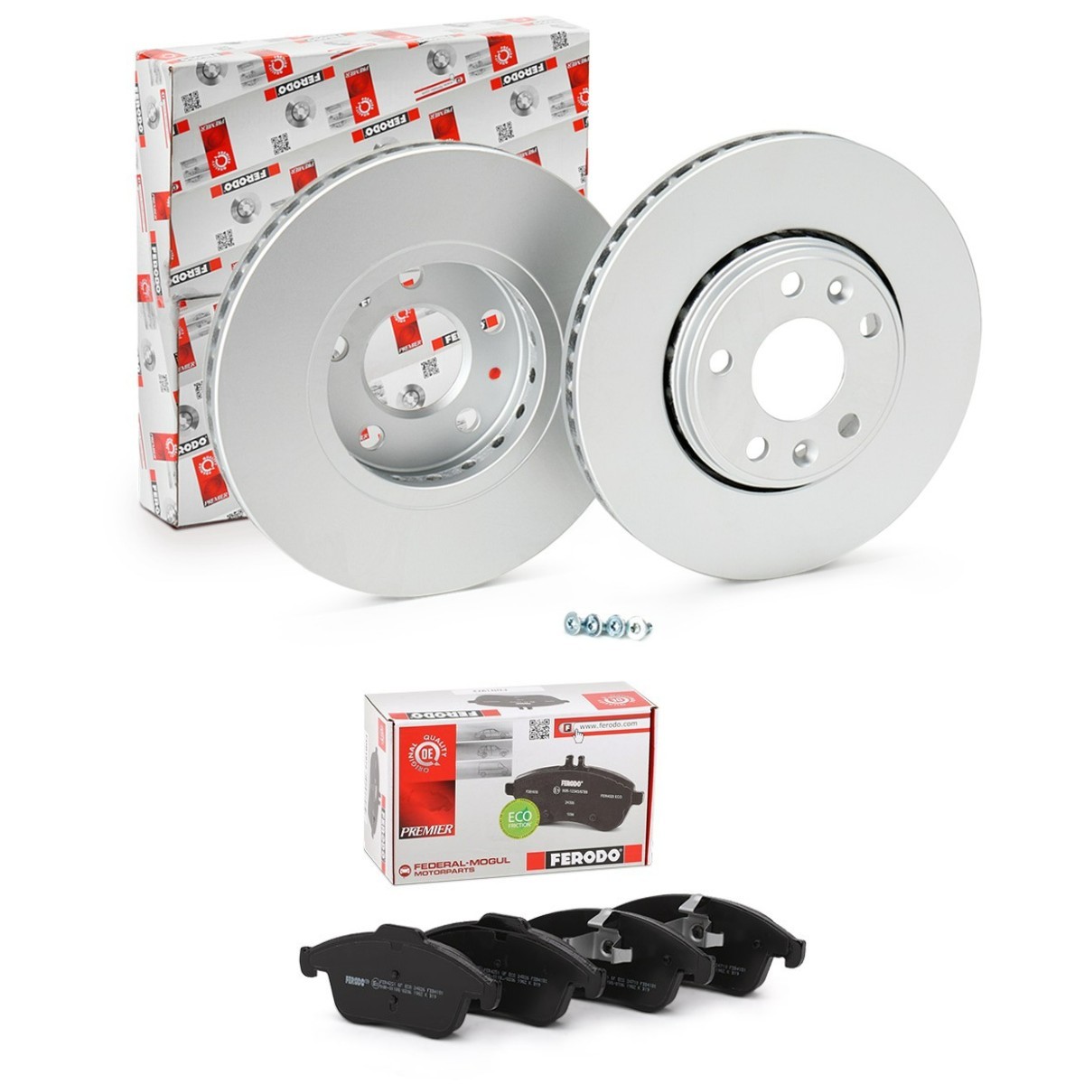 Kit de travões FERODO FRD3405N0057 FERODO FRD3405N0057 Pastilhas e discos de travão dianteiro e traseiro Renault SCÉNIC 2023