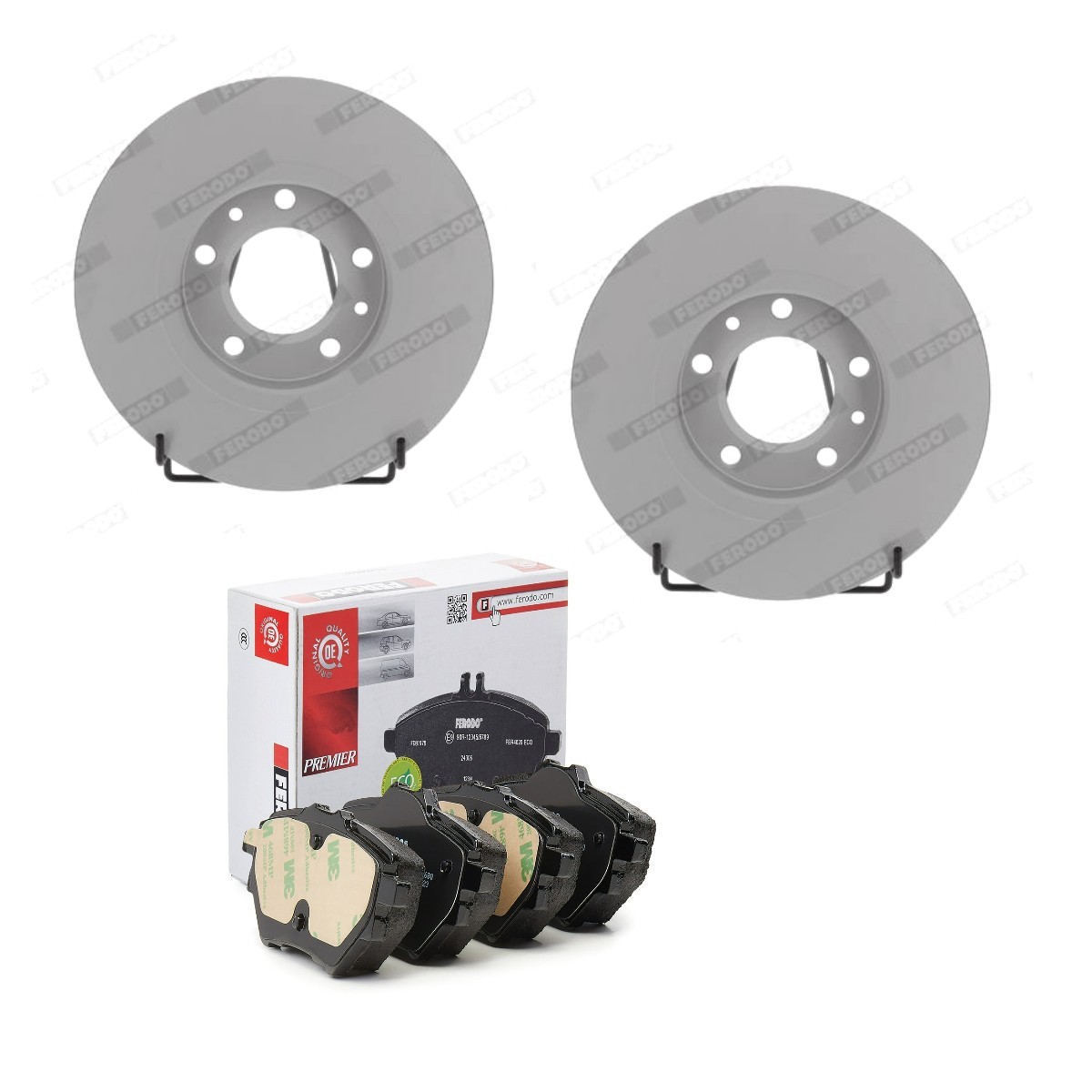 FERODO Bremžu komplekts, Disku bremzes FRD3405N0068 FERODO FRD3405N0068 Bremžu komplekts OPEL Grandland X (A18) par izdevīgu cenu