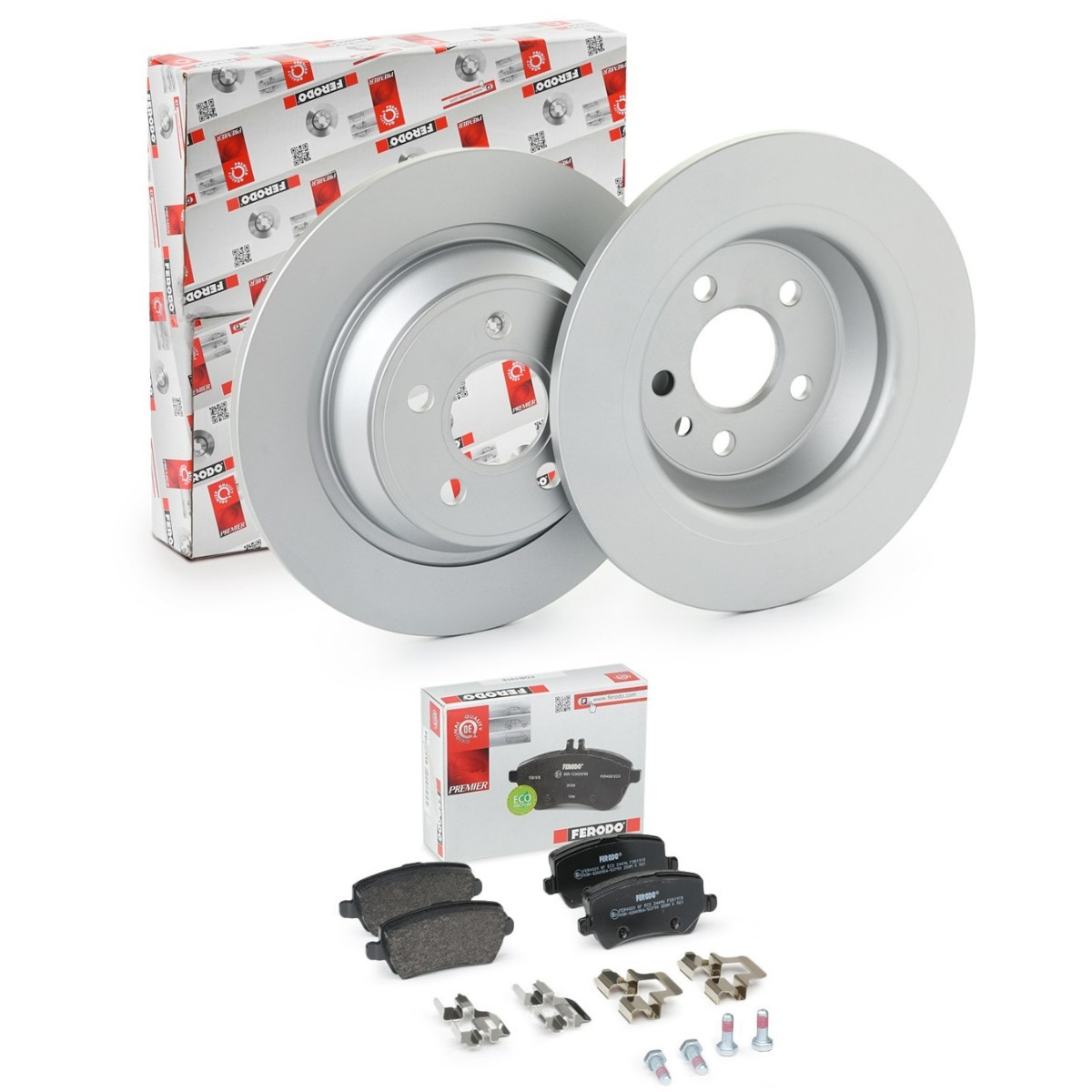 FERODO Pidurikomplekt, ketaspidur FRD3405N0091 FERODO FRD3405N0091 Pidurikomplekt Land Rover Discovery 3 hind