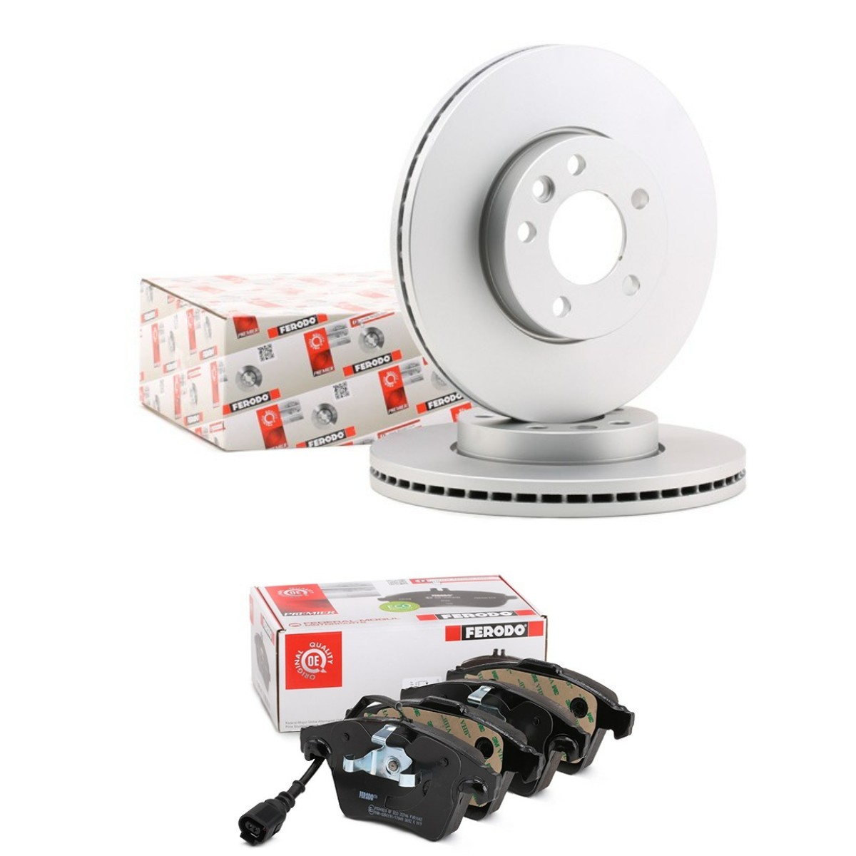 FERODO Kit de travões FRD3405N0095 Kit de pastilhas de travão e disco HYUNDAI FERODO FRD3405N0095