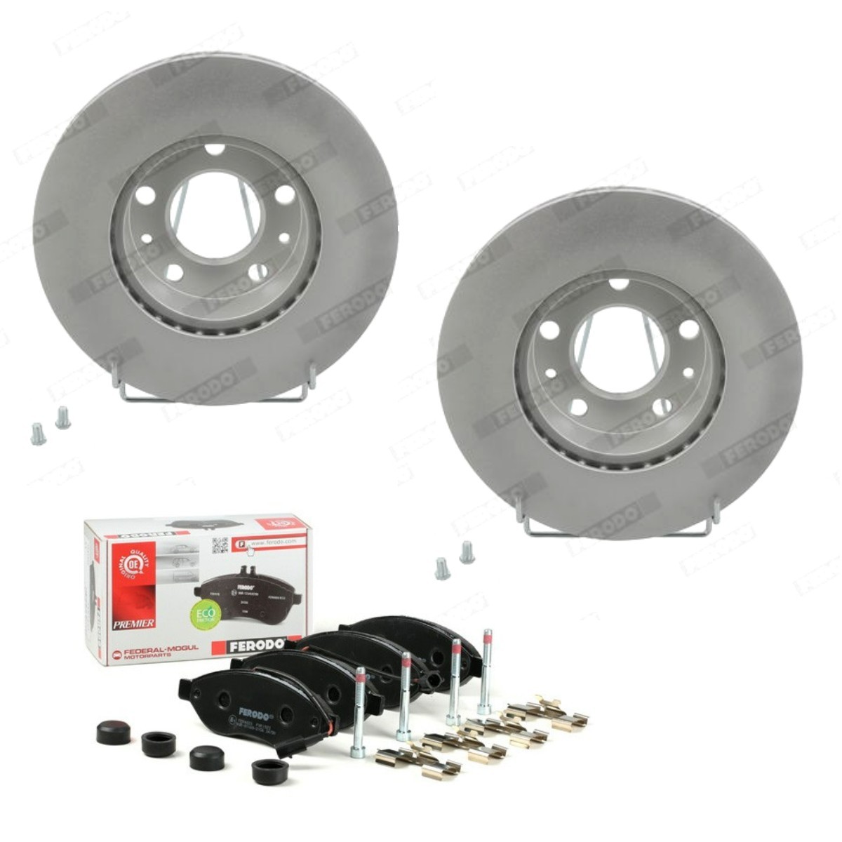 Σετ φρένων, δισκόφρενα FERODO FRD3405N0099 FERODO FRD3405N0099: Σετ φρένων τακακια και δισκοπλακες Peugeot BOXER 2006