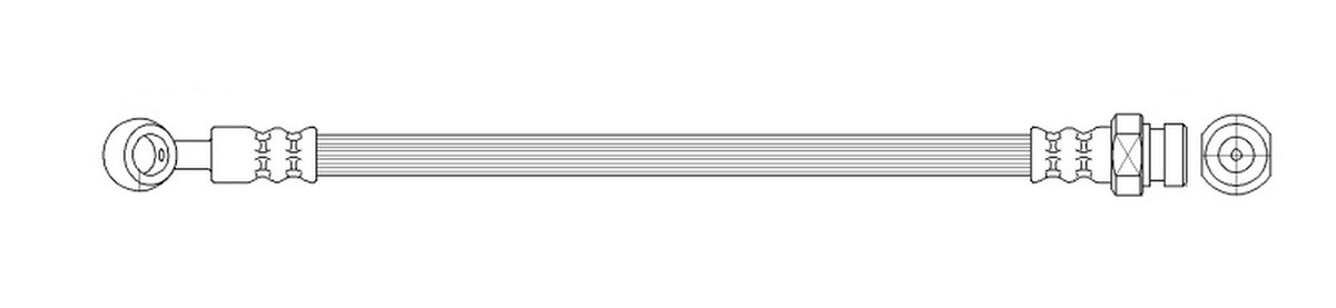 K&K Brzdová hadica FT0405 K&K FT0405 Brzdové hadičky Hyundai Atos MX cena