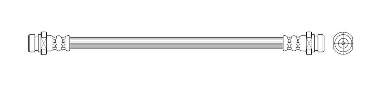 K&K Brake hose FT0541 K&K FT0541 Mitsubishi Space Wagon brake hose cost