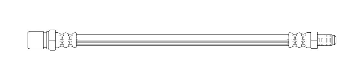 K&K Pidurivoolik FT2136 K&K FT2136 Pidurivoolik Simca 1100 Kombi / Tourisme hind