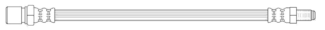 K&K Bromsslang FT8401 K&K FT8401 Bromsslang Kappa Sedan (838) original