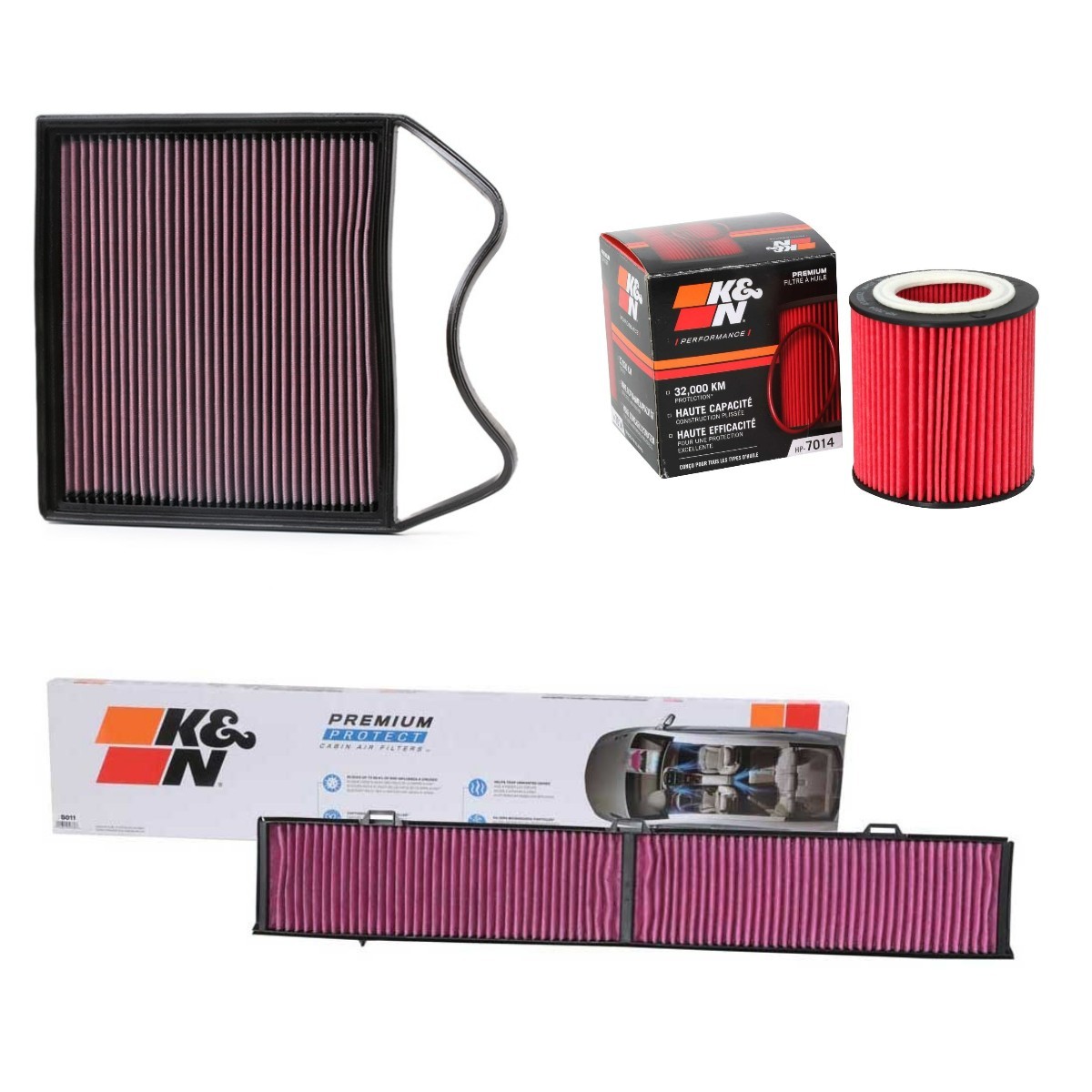 K&N Filters Suodatinsarja KNF4055N0008 K&N Filters KNF4055N0008 BMW E82 suodatinsarja hinta