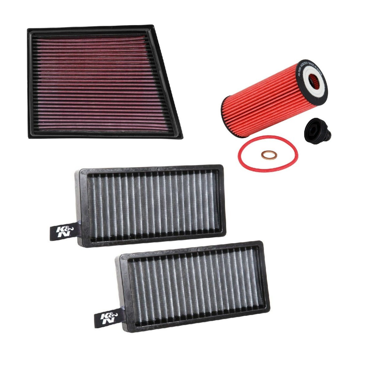 K&N Filters Filterset KNF4055N0020 Mini F56 Inspektionspaket und Filterset KNF4055N0020 K&N Filters